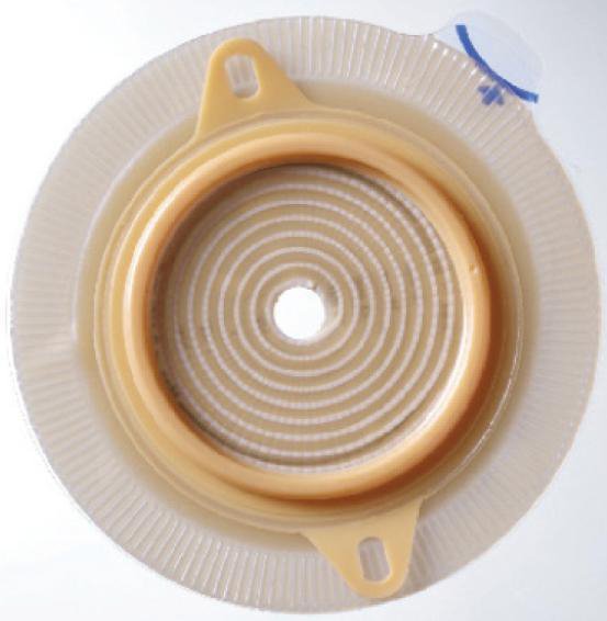 Coloplast - Ostomy Barrier Assura® Precut, Standard Wear Pectin Based Adhesive 40 mm Flange Green Code System Synthetic Resin 7/8 Inch Opening [5/BX]