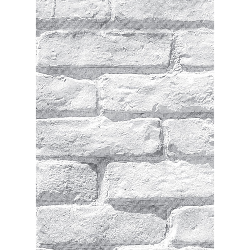 TEACHER CREATED RESOURCES - Better Than Paper® Bulletin Board Roll, 4' x 12', White Brick, 4 Rolls
