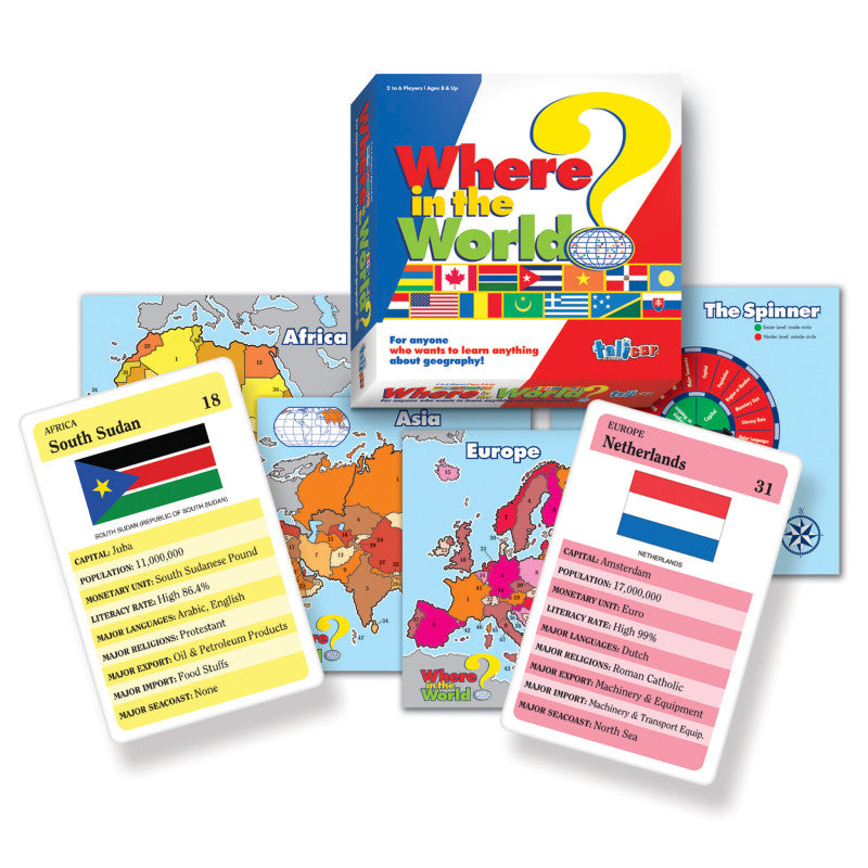 TALICOR - Where in the World? Game