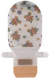 Coloplast - Colostomy Pouch Assura® ColoKids™ Two-Piece System 6-1/4 Inch Length Drainable [10/BX]