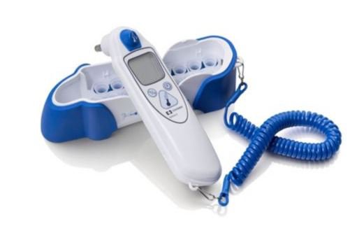 Cardinal - Tympanic Ear Thermometer with Base Genius™ Ear Probe Wall Mount [1/EA]