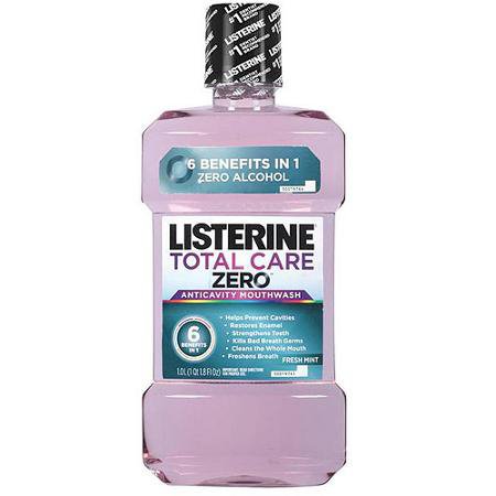 Johnson & Johnson Consumer - Mouthwash Listerine® Total Care Zero® 1 Liter Fresh Mint Flavor [6/CS]