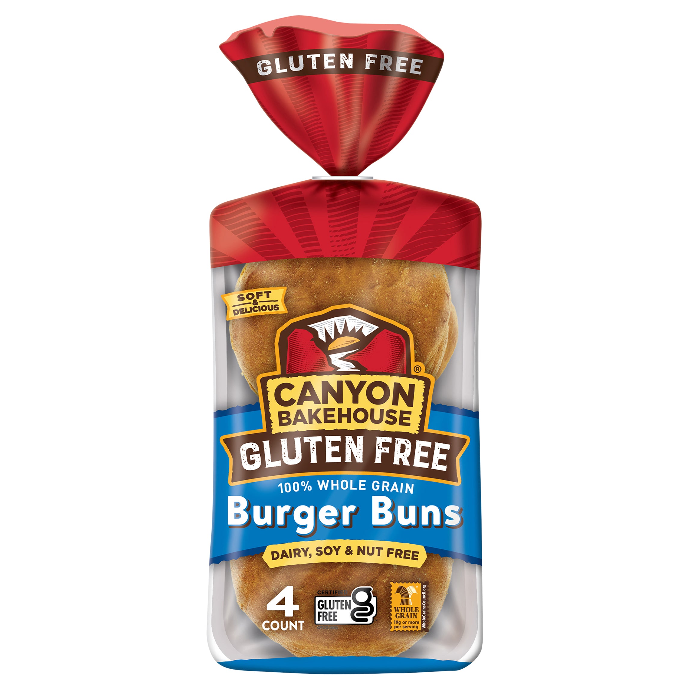 Canyon Bakehouse® Gluten Free Ancient Whole Grain Bread 15 oz. Bag - Case of 6