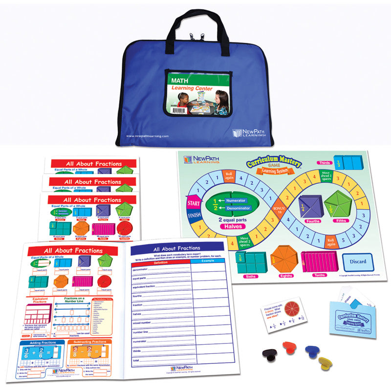 NEWPATH LEARNING - All About Fractions Learning Center, Grade 3-5