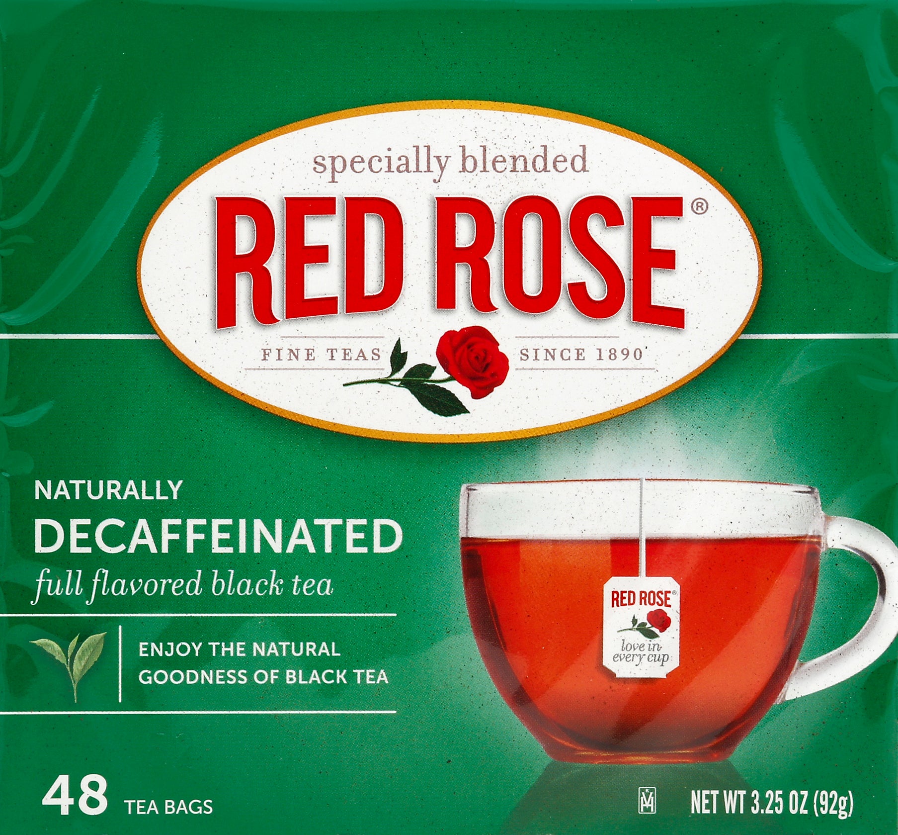 Red Rose Black Tea 48 ea - Case of 6