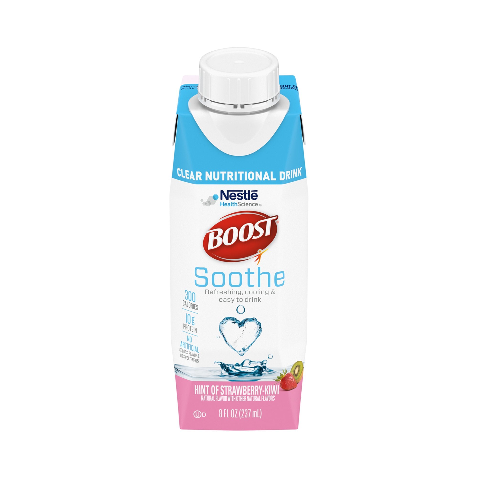 Nestle Healthcare Nutrition - Oral Supplement Boost® Soothe Strawberry Kiwi Flavor Liquid 8 oz. Carton [1/EA]