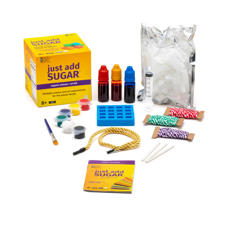 GRIDDLY GAMES - Just Add Sugar™ Science + Art Kit