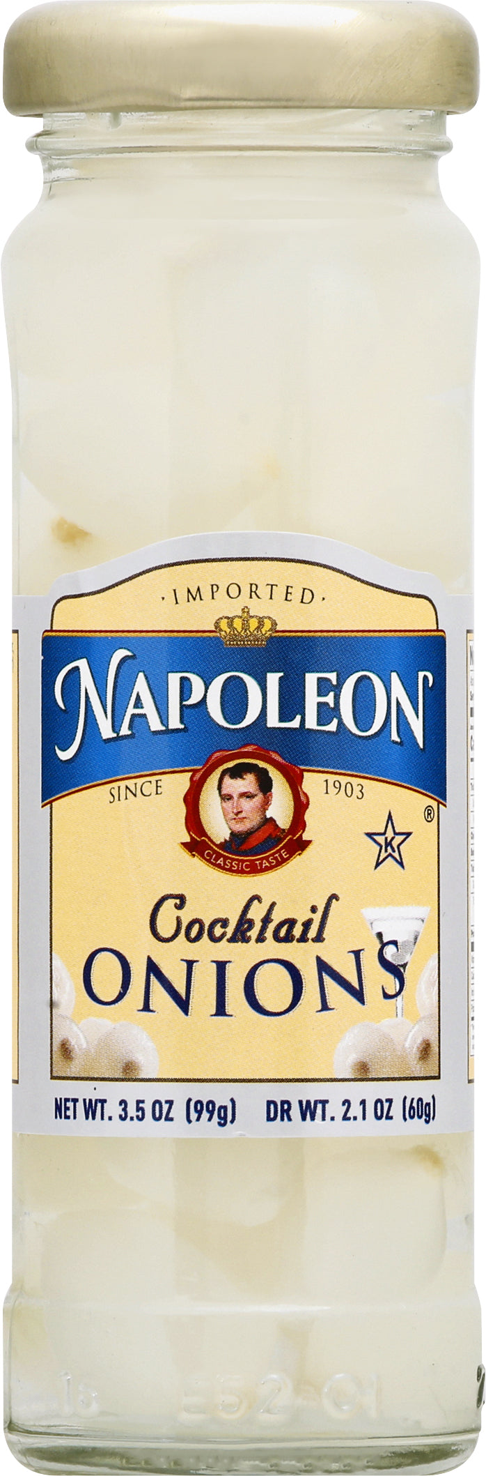 Napoleon Cocktail Onions 3.5 oz - Case of 12