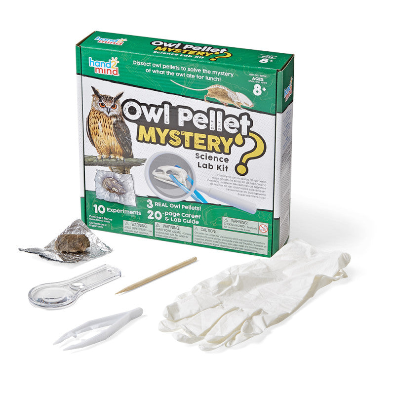 HAND2MIND - Owl Pellet Mystery Science Lab Kit