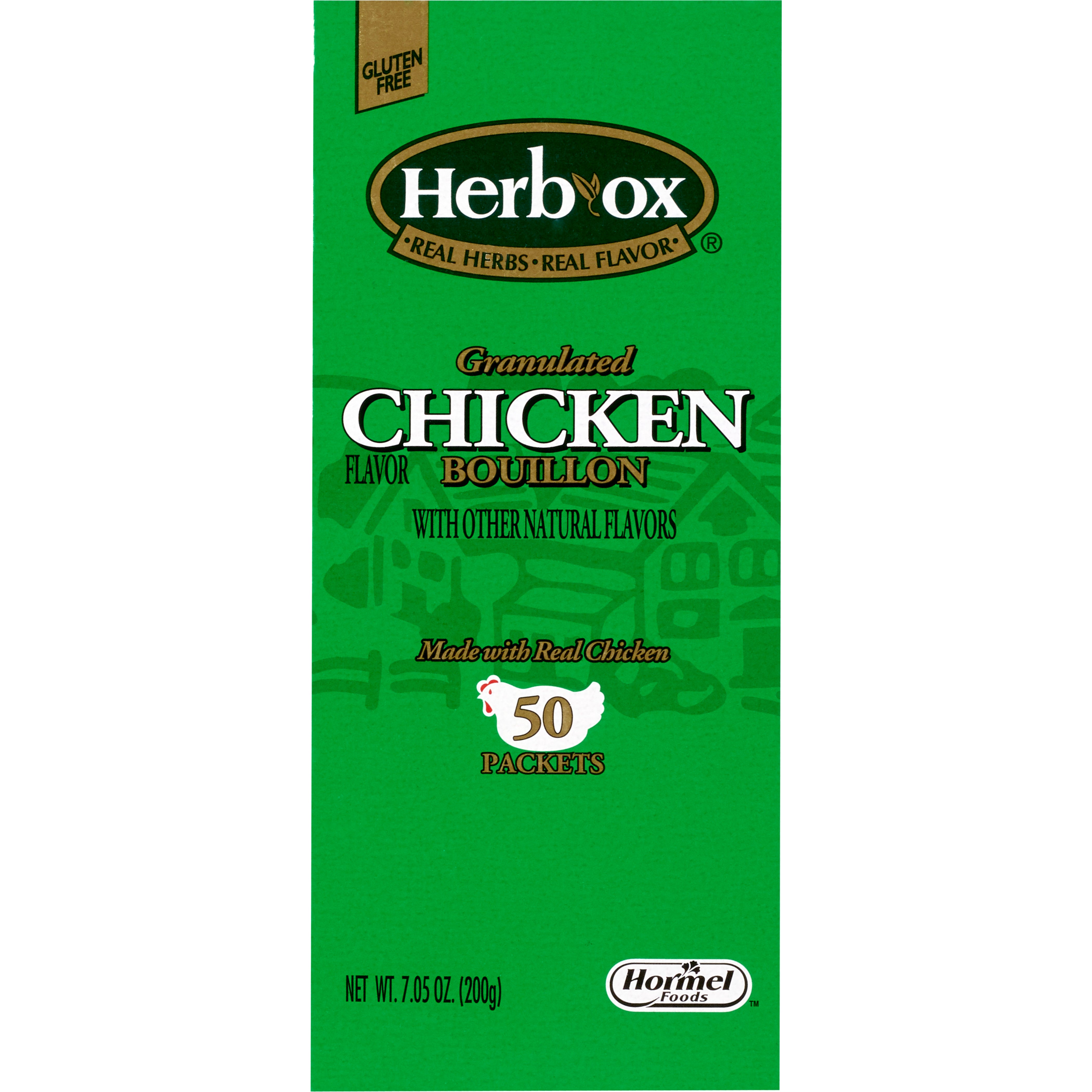 Lyons Magnus LLC - Instant Broth Herb-Ox® Chicken Flavor Liquid 7.5 oz. Individual Packet [50/BX]