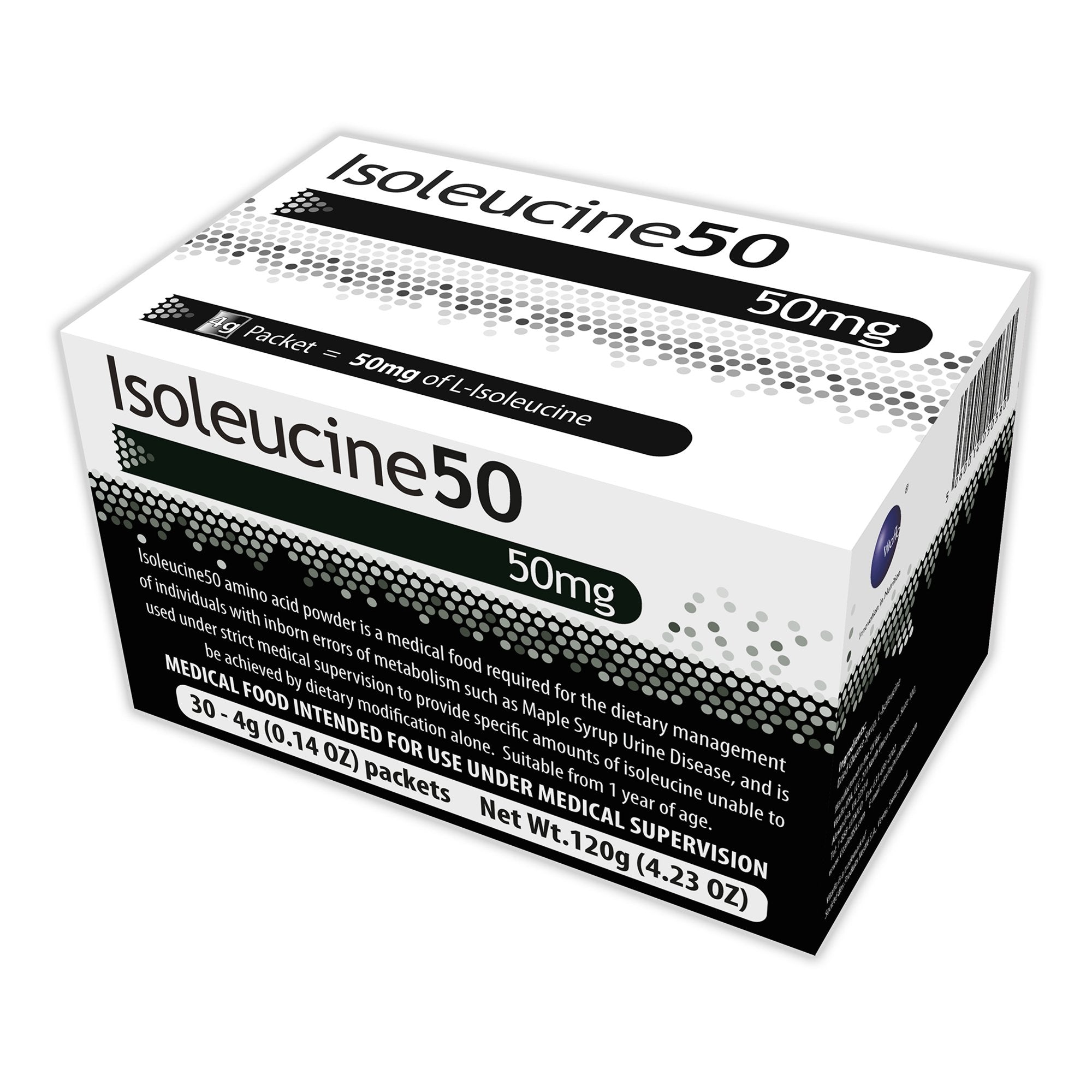 Vitaflo USA LLC - Oral Supplement Isoleucine50 Unflavored Powder 4 Gram Individual Packet [30/BX]