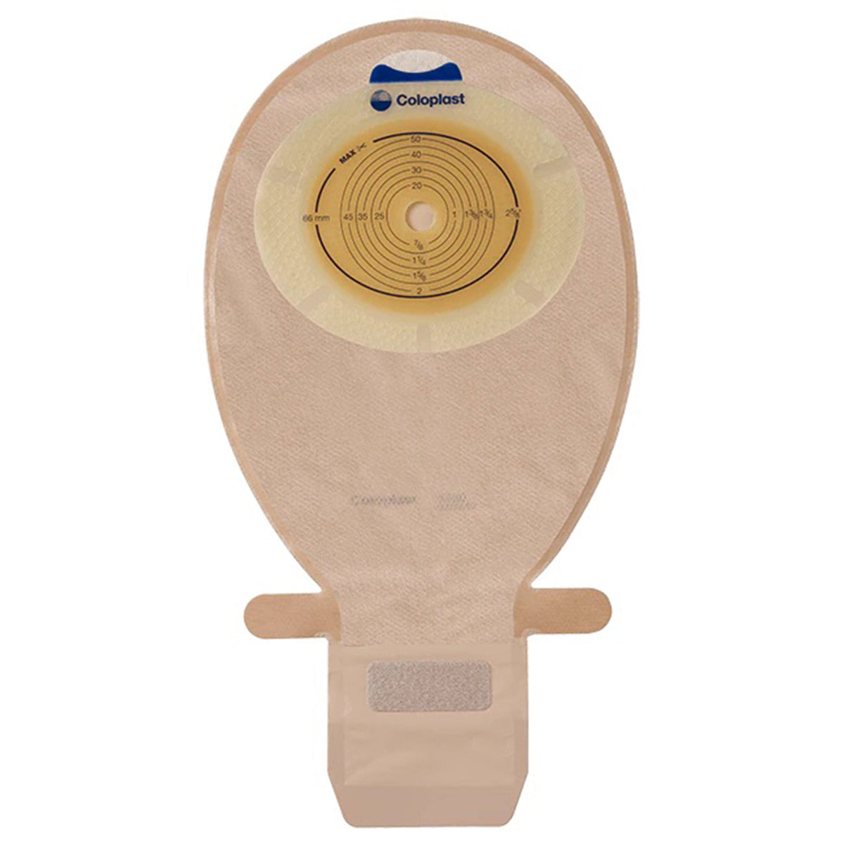 Coloplast - Ostomy Pouch SenSura® EasiClose™ One-Piece System 11-1/2 Inch Length, Maxi Flat, Trim to Fit 3/8 to 3 Inch Stoma Drainable [20/BX] (586184_BX)