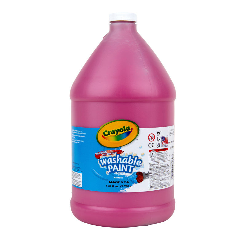 Washable Paint, Magenta, Gallon