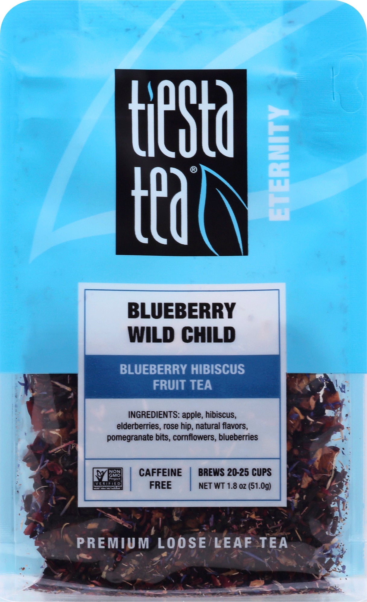 Tiesta Tea Eternity Blueberry Wild Child Fruit Tea 1.8 oz - Case of 6