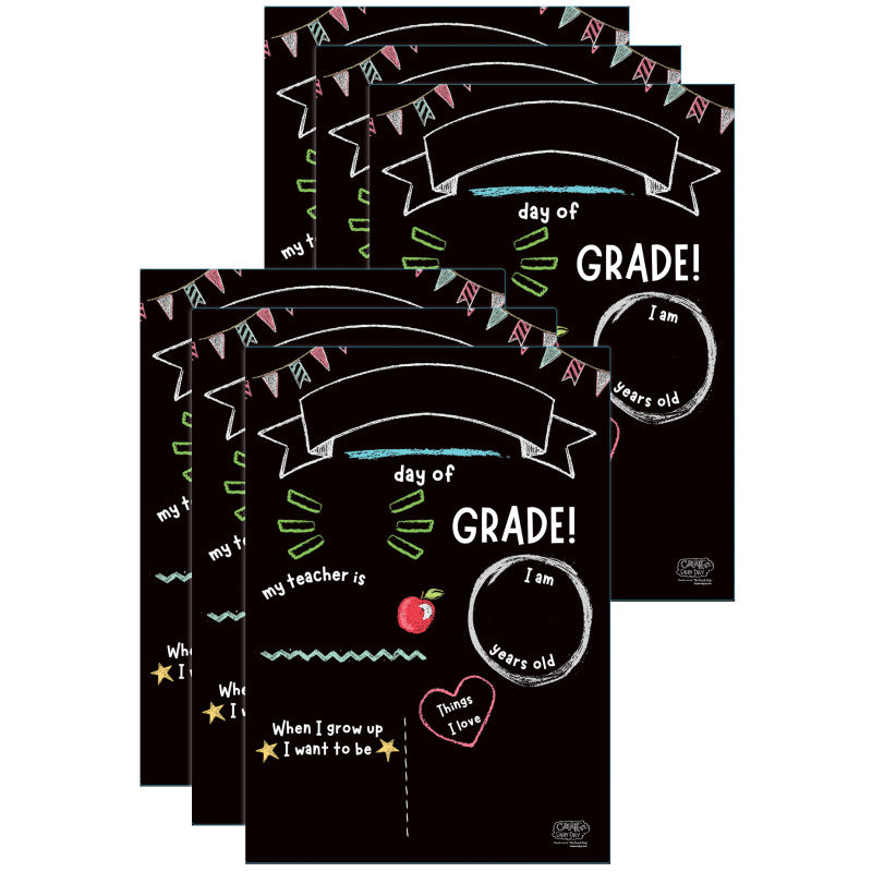 THE PENCIL GRIP - Activity Playmat - School Milestones, Pack of 6
