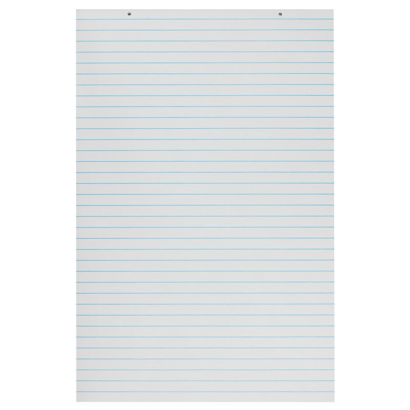 PACON - Primary Chart Pad, White, 1" Ruled Short Way, 24" x 36", 100 Sheets