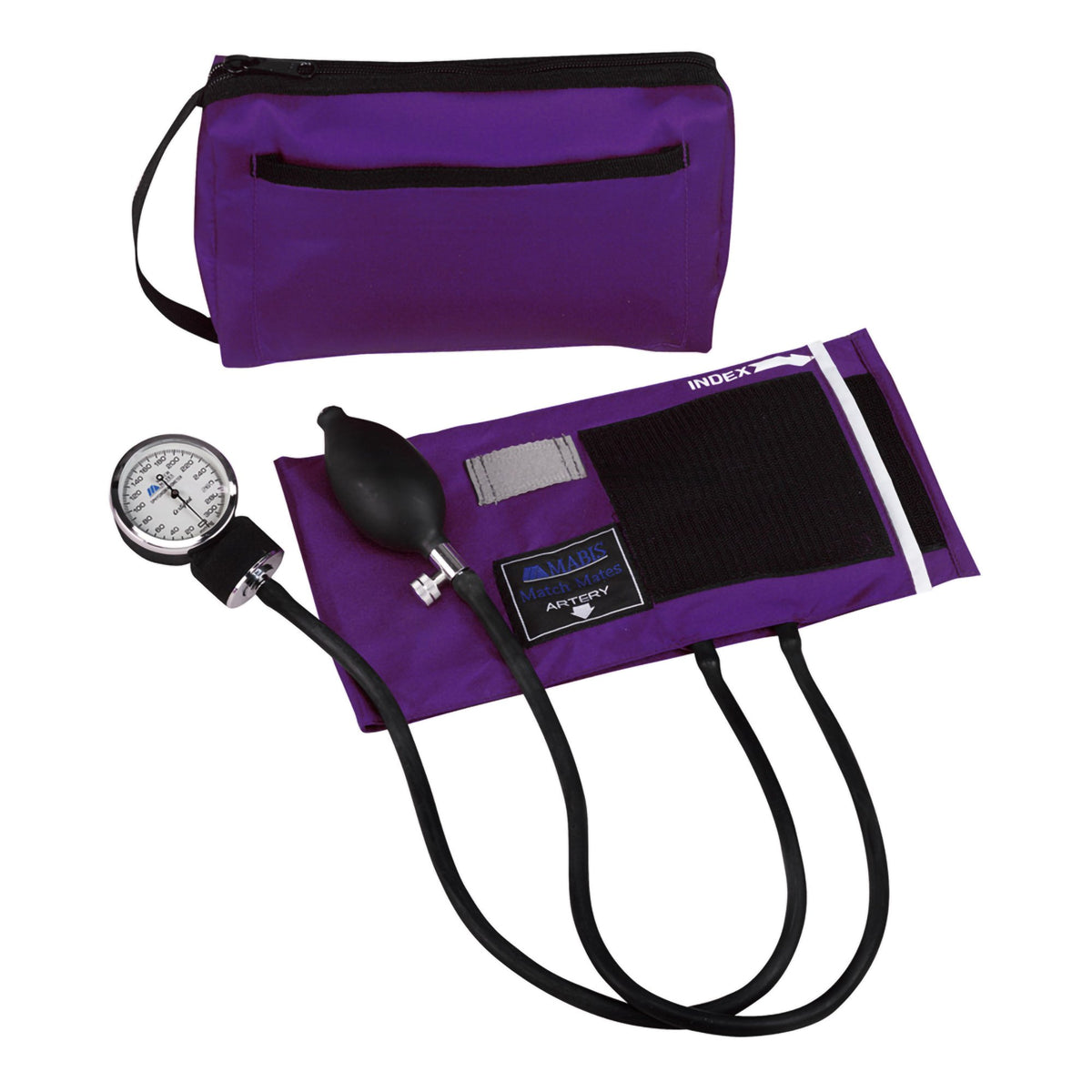 Mabis Healthcare - Aneroid Sphygmomanometer with Cuff Mabis Nylon Cuff Palm Aneroid [1/EA]