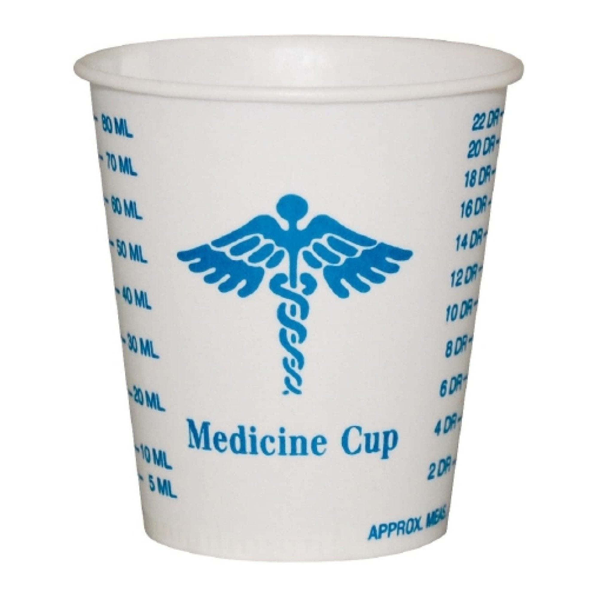 RJ Schinner Co - Medicine Cup Solo® 3 oz. Medical Print Wax Coated Paper Disposable NonSterile [100/SL]
