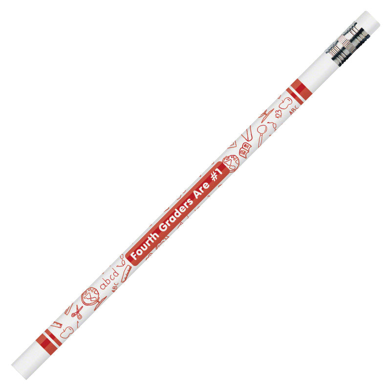 MOON PRODUCTS - 4th Graders are #1 Pencil, Pack of 144