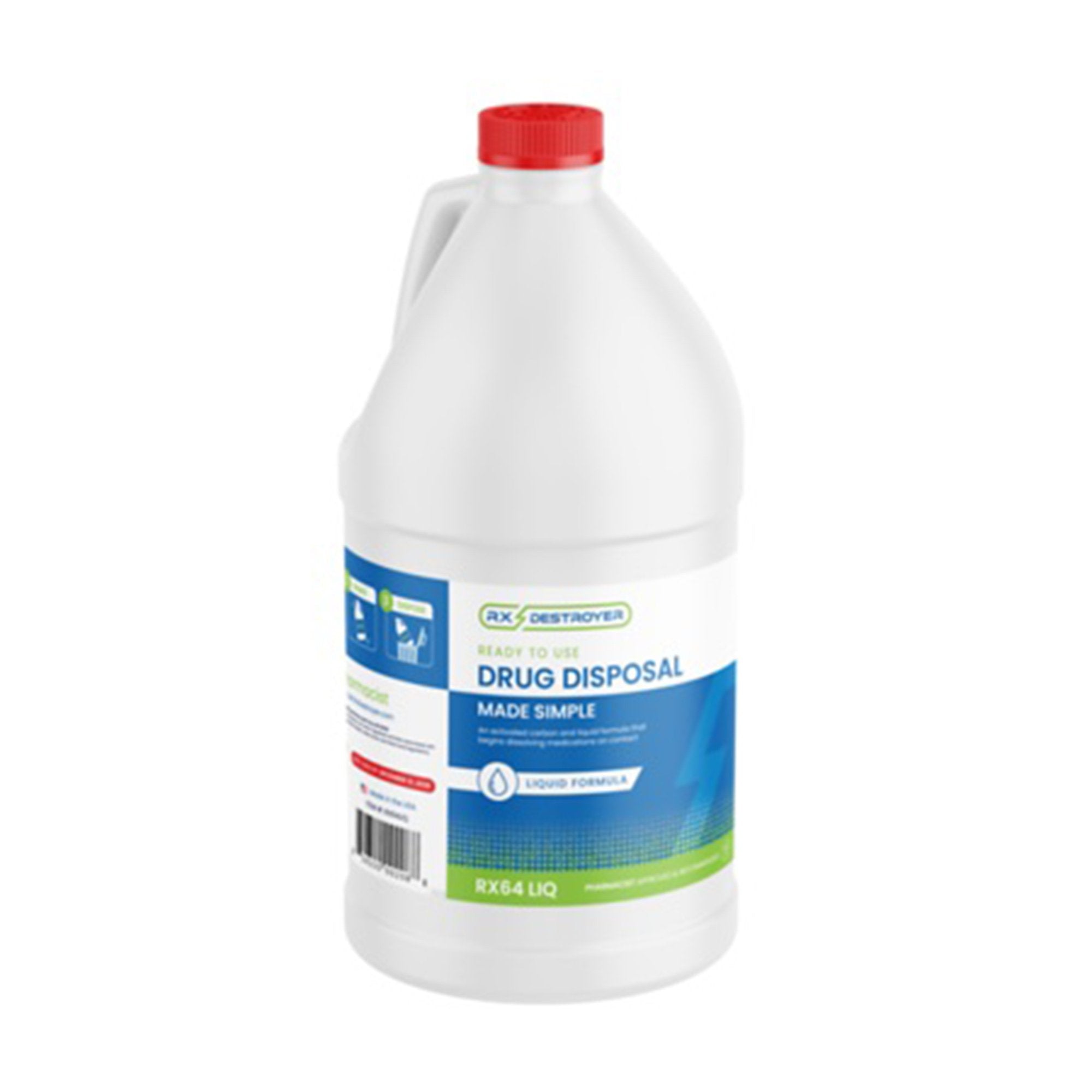 C2R Global Manufacturing - Drug Disposal System for Liquid Medication Only Rx Destroyer™ Liquid 6 lbs. Carton Weight [1/EA]