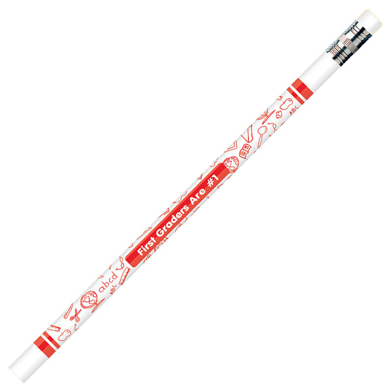 MOON PRODUCTS - 1st Graders Are #1 Pencils, 12 Per Pack, 12 Packs (JRM7861B-12)