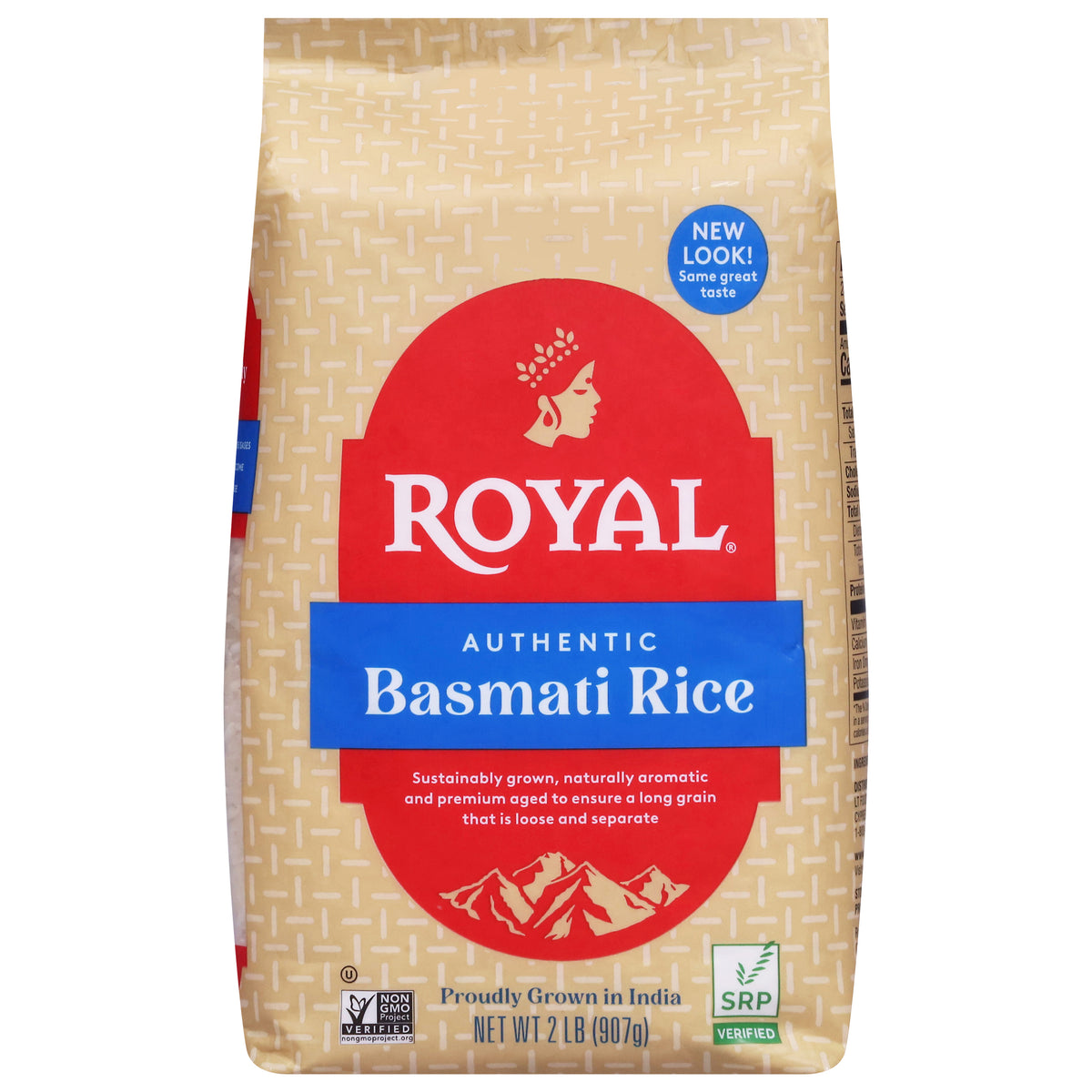 Royal Authentic Basmati Rice 2 lb - Case of 6