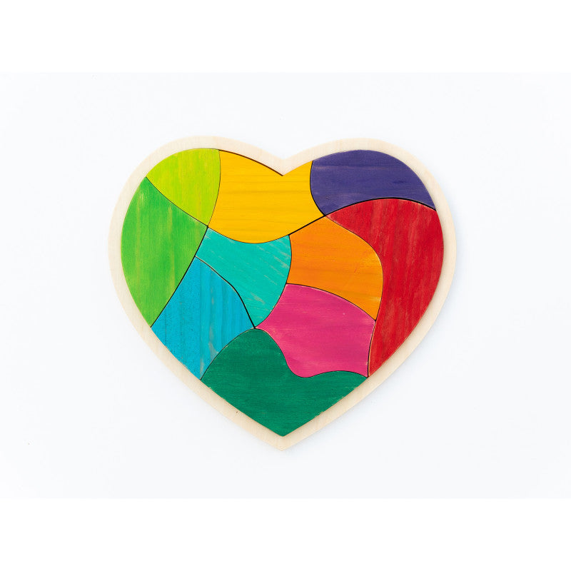 THE FRECKLED FROG - Heart Full of Colors Puzzle