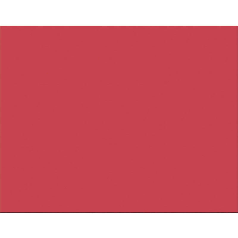 PACON - 4-Ply Railroad Board, Red, 22" x 28", 25 Sheets