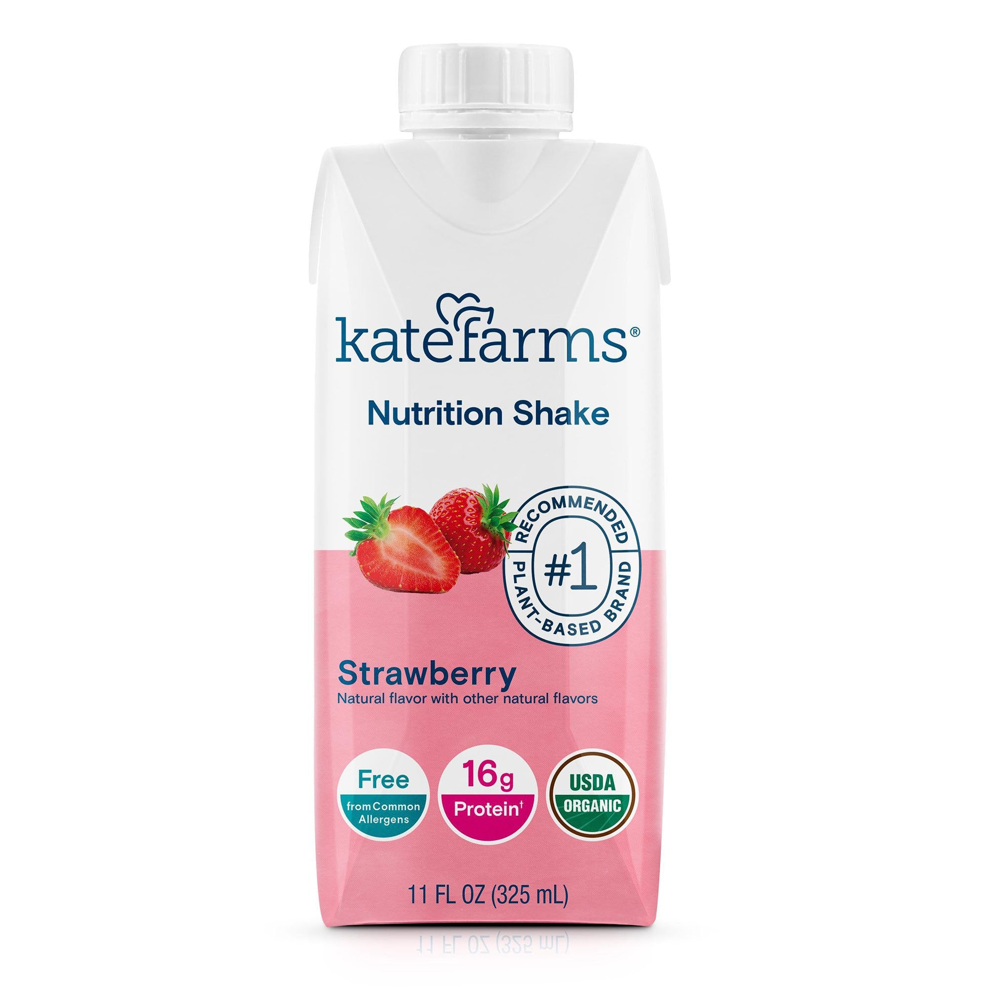 Kate Farms - Oral Supplement Kate Farms Nutrition Shake Strawberry Flavor Liquid 11 oz. Carton [1/EA]