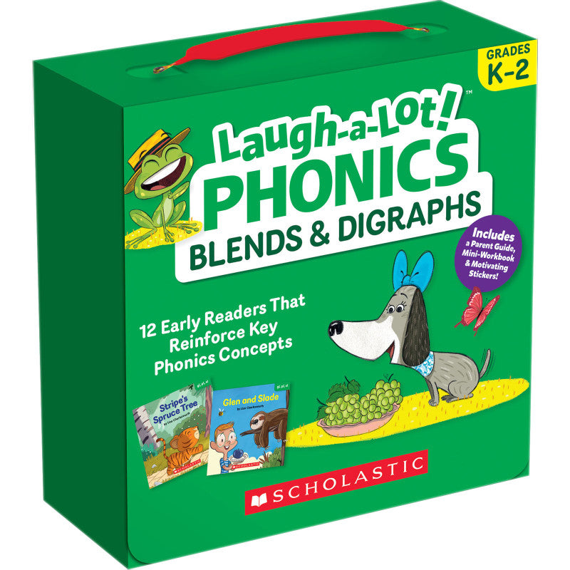 SCHOLASTIC TEACHING SOLUTIONS - Laugh-A-Lot Phonics: Blends & Digraphs (Parent Pack)