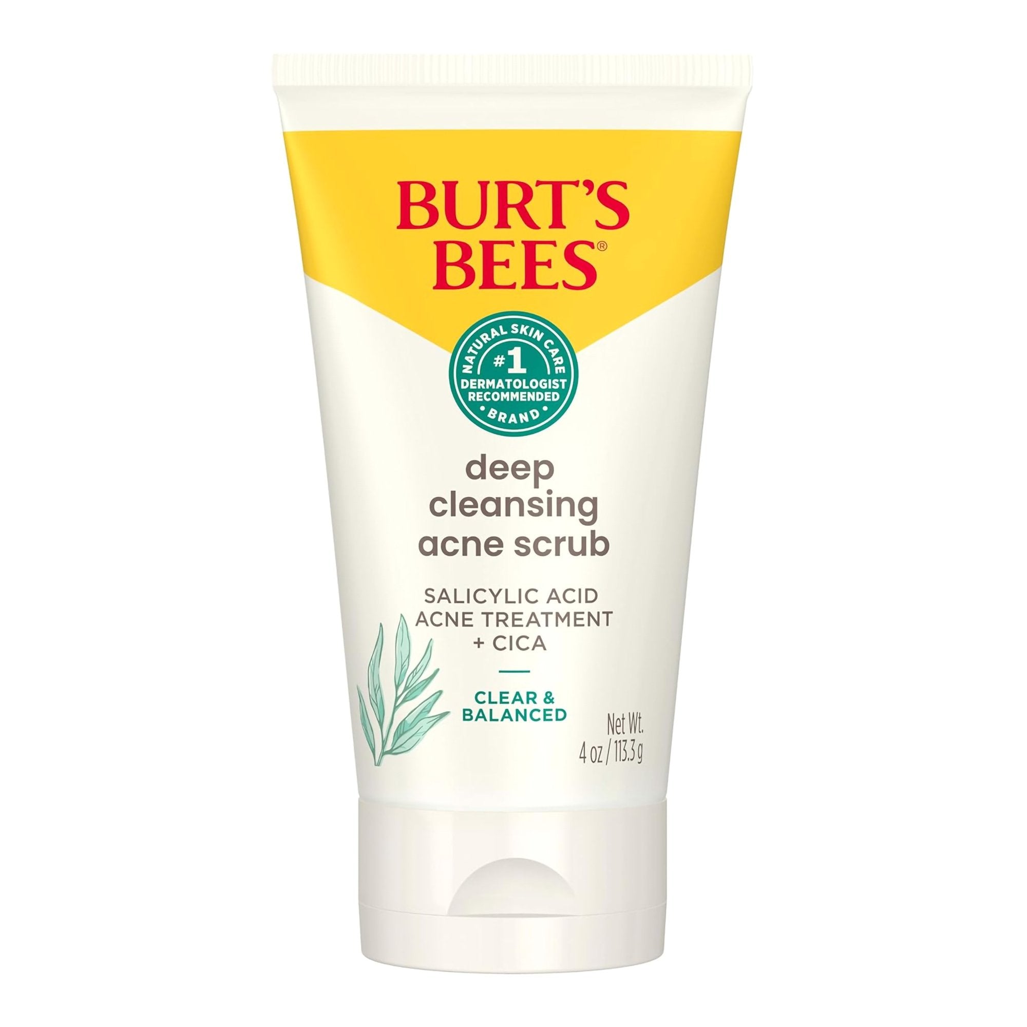 The Clorox Sales Company - Acne Treatment Burt's Bees® Natural Acne Solutions 4 oz. Scrub [1/EA]