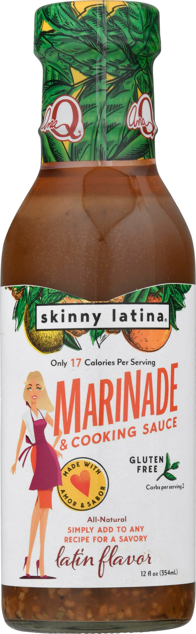 Skinny Latina Marinade & Cooking Sauce 12 fl oz - Case of 6