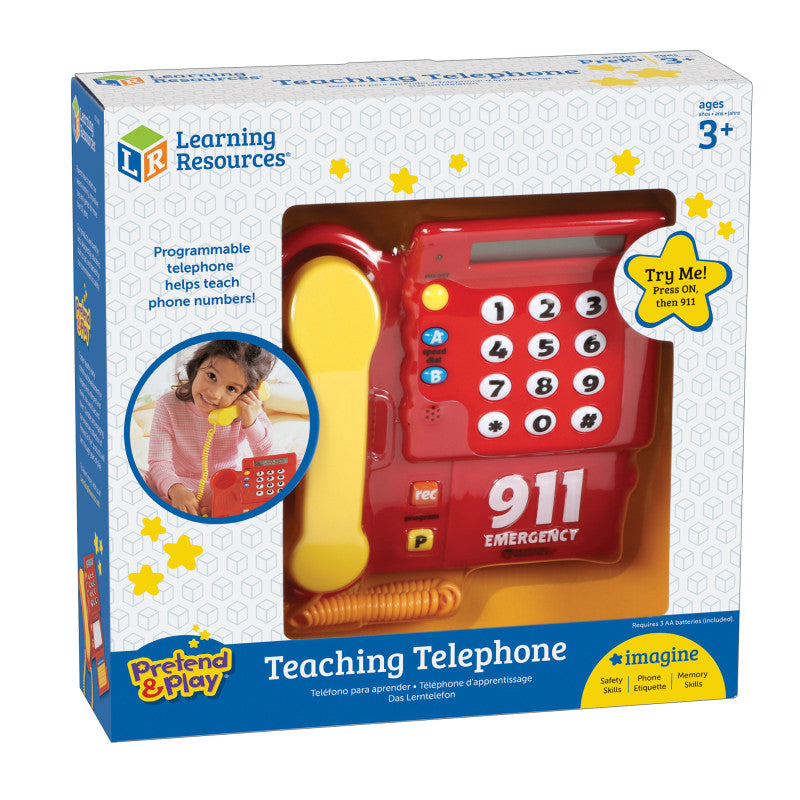 LEARNING RESOURCES - Pretend & Play® Teaching Telephone®