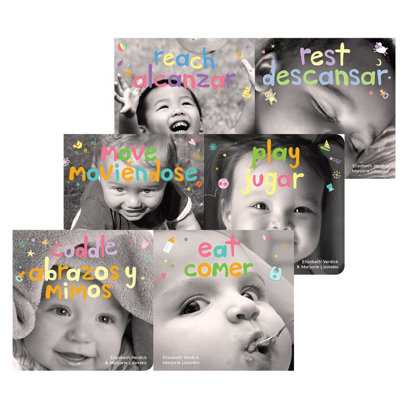 FREE SPIRIT PUBLISHING - Happy Healthy Baby Board Books, Set of 6, Spanish