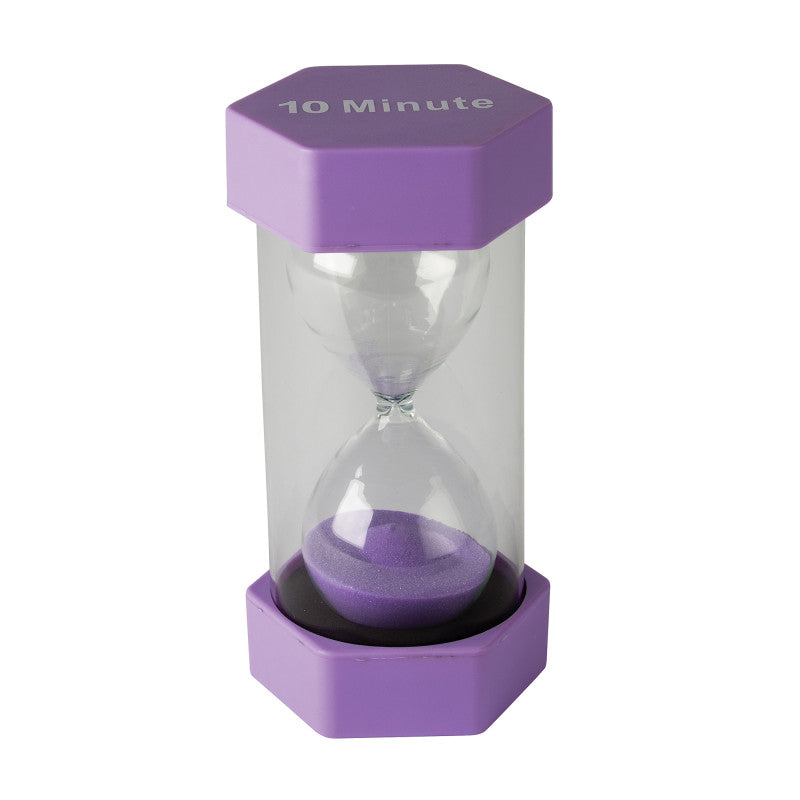 TEACHER CREATED RESOURCES - Large Sand Timer, 10 Minute, Purple