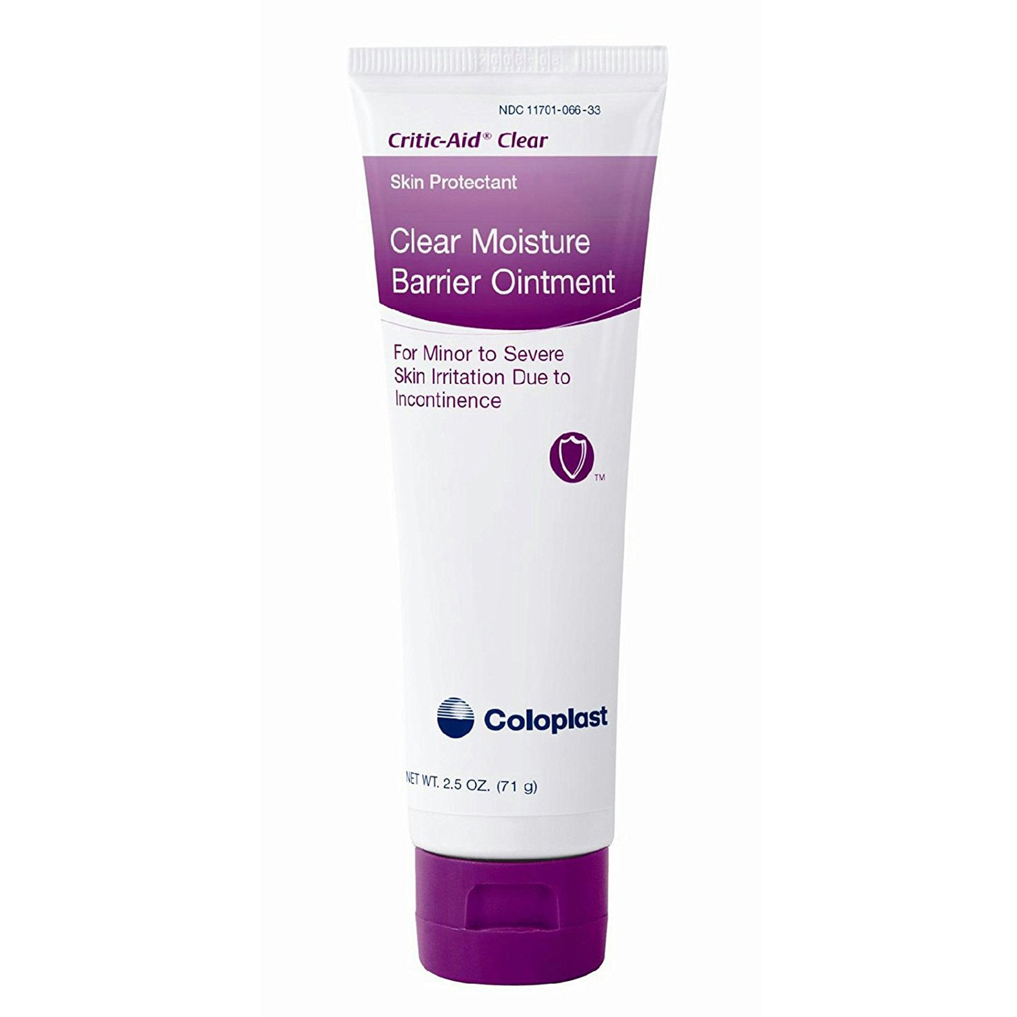 Coloplast - Skin Protectant with CMC Critic-Aid® Clear 2.5 oz. Tube Scented Ointment CHG Compatible [1/EA]