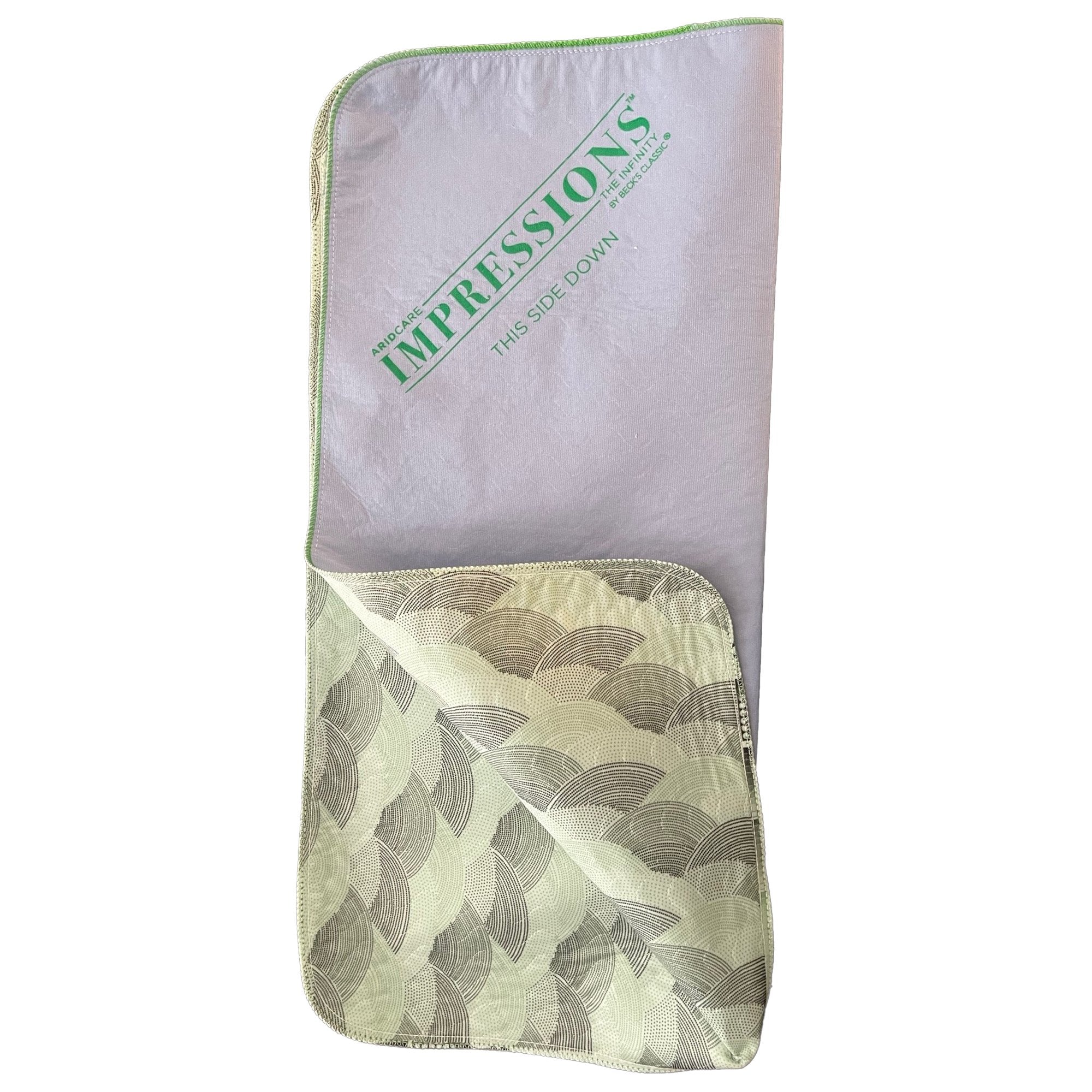 Beck's Classic - Reusable Underpad Impressions™ by Beck's Classic® 34 X 36 Inch Moderate Absorbency [2/PK] (1252476_PK)
