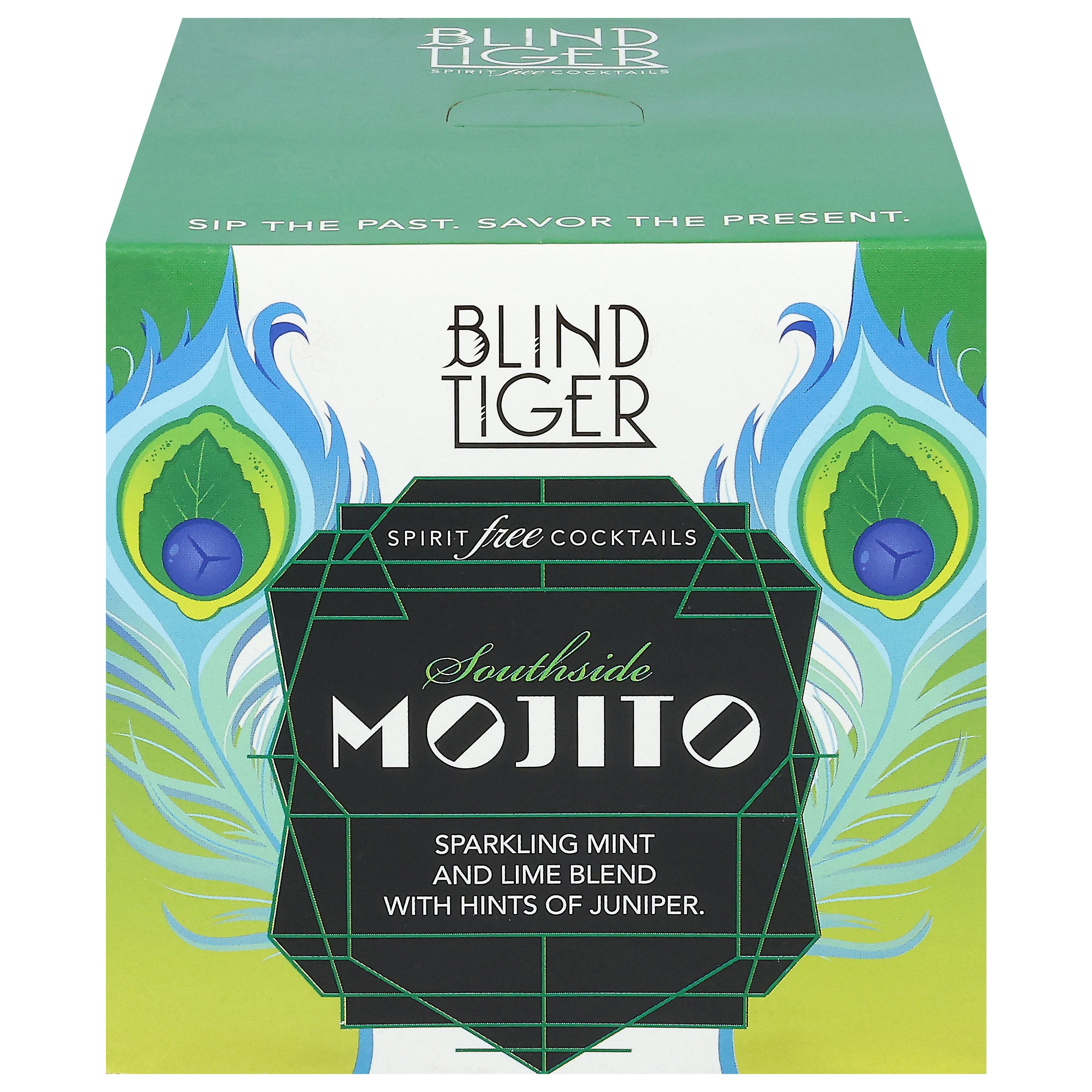 Blind Tiger Spirit Free Southside Mojito Cocktails 4 - 8.4 oz Cans - Case of 6