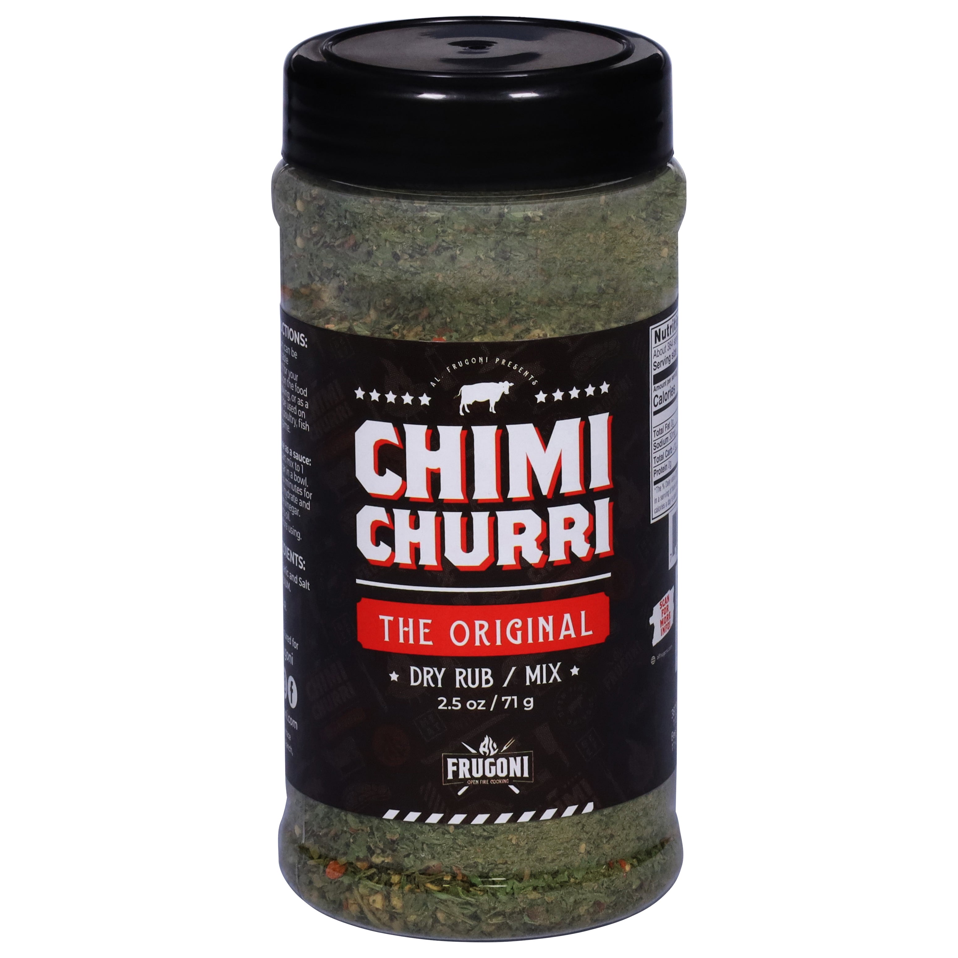 Al Frugoni Dry Chimi Churri The Original Rub/Mix 2.5 oz - Case of 6