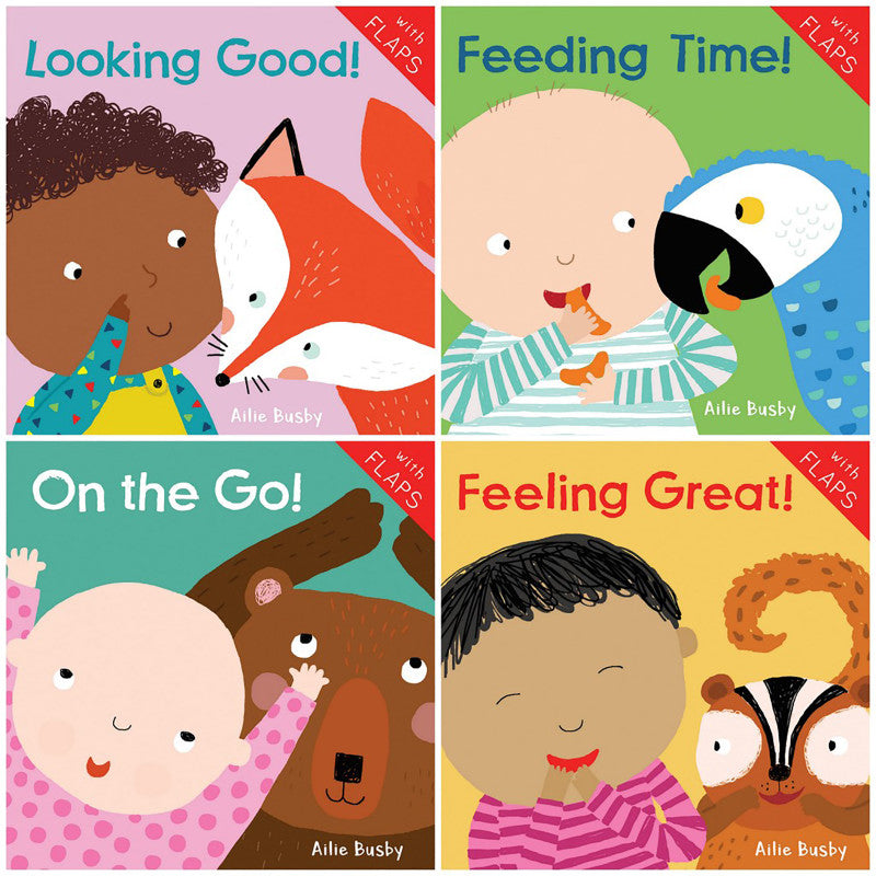 CHILD'S PLAY BOOKS - Just Like Me Board Book 4-Book Set