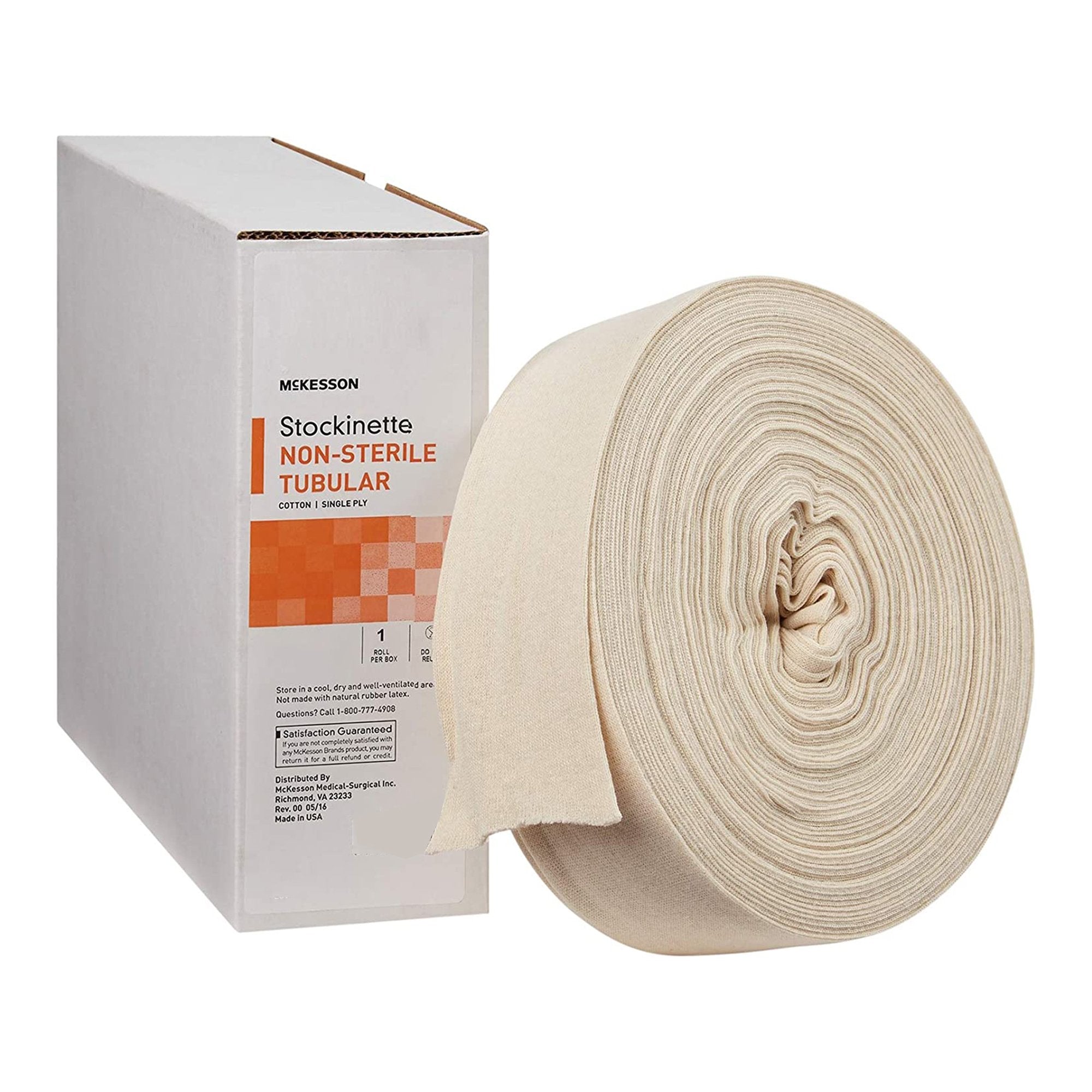 McKesson Brand - Stockinette Tubular McKesson 8 Inch X 25 Yard Cotton NonSterile [1/RL]