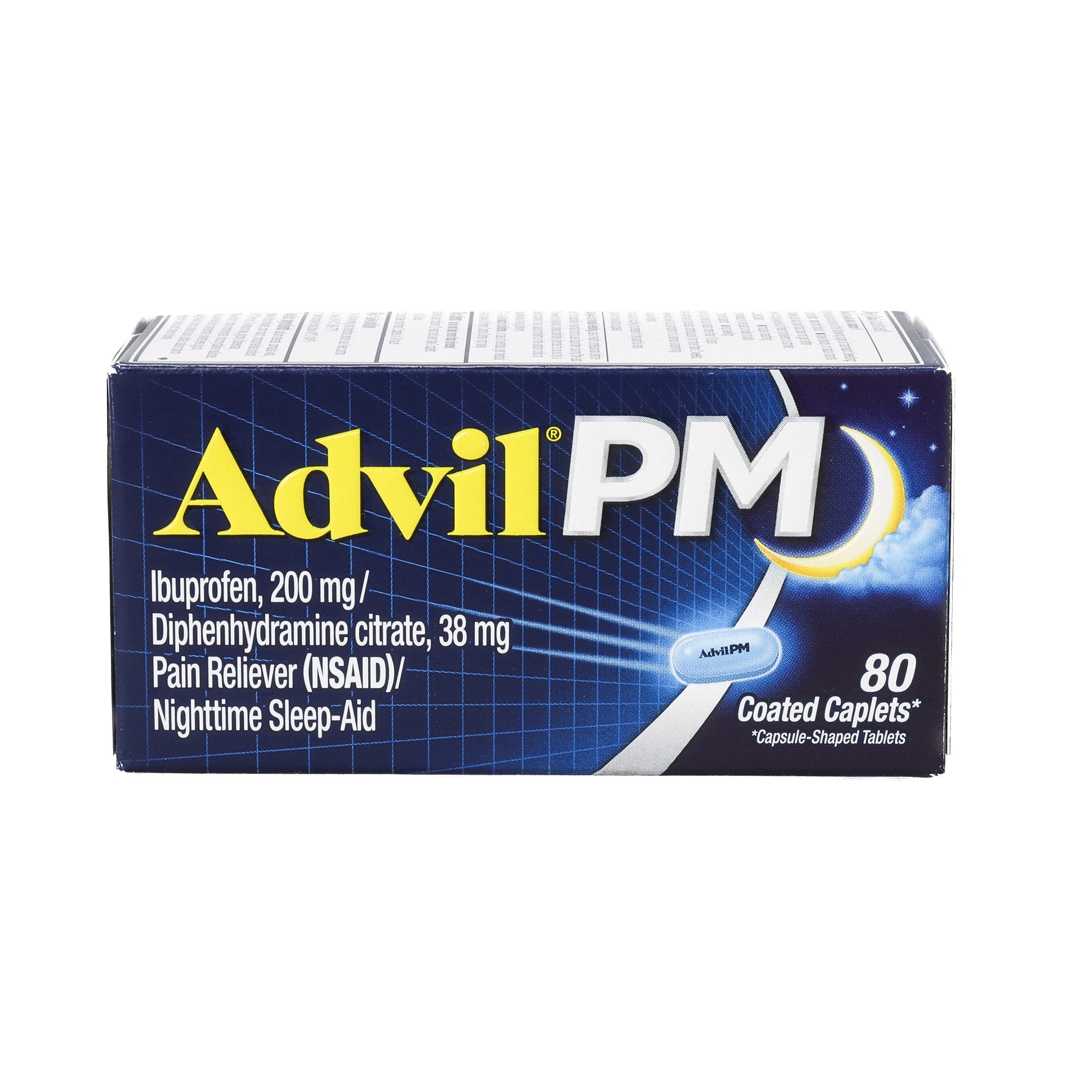 Glaxo Consumer Products - Night Time Pain Relief Advil® PM 200 mg - 38 mg Strength Ibuprofen Capsule [1/BT] (1230529_BT)