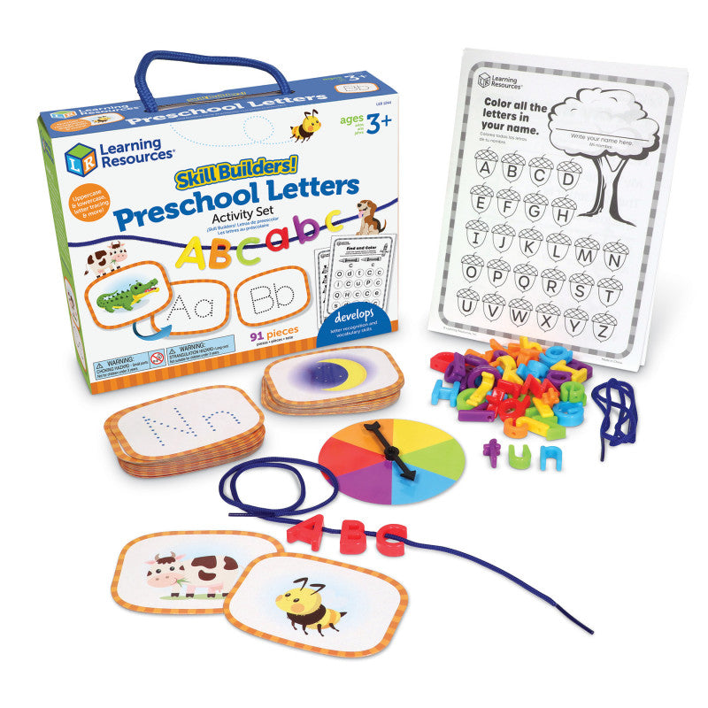 LEARNING RESOURCES - Skill Builders! Preschool Letters