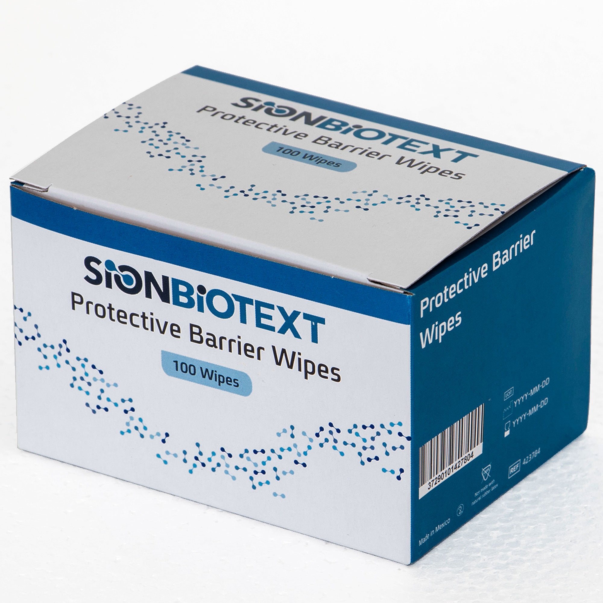 ConvaTec - Skin Barrier Wipe SionBiotext Isopropyl Alcohol, Water, SD Ethanol -40, Vinyl Caprolactam/VP/Dimethylaminoethyl Methacrylate Copolymer Individual Packet NonSterile [100/BX]