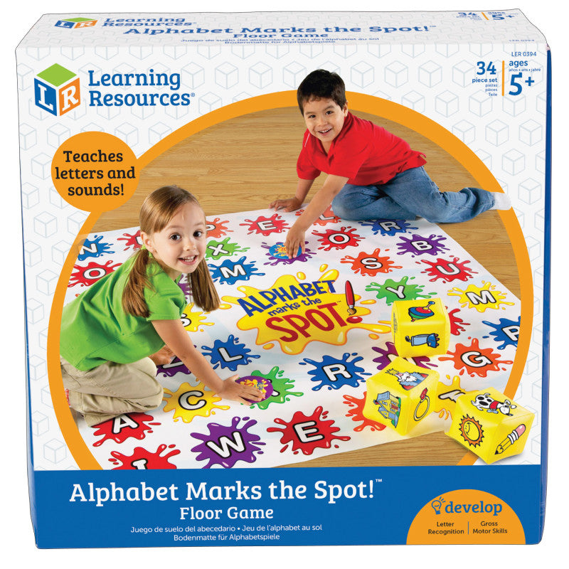 LEARNING RESOURCES - Alphabet Marks the Spot™ Game