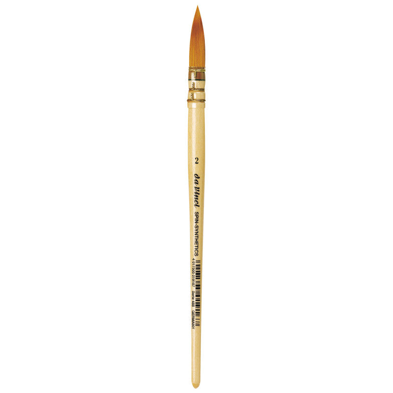 COSMOTOP-SPIN Quill Brush, Synthetic, Watercolor & Indian Ink, Round, Series 488, Size 2