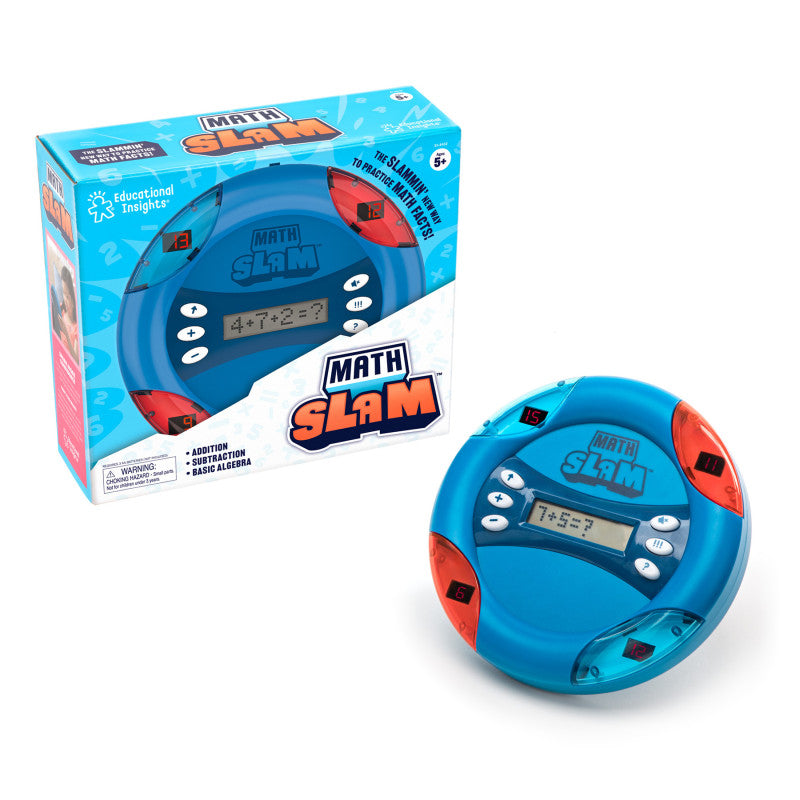 EDUCATIONAL INSIGHTS - Math Slam™ Handheld Electronic Math Game
