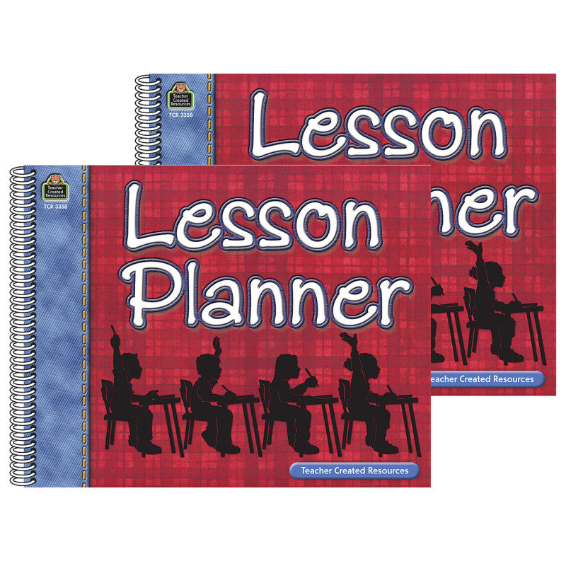 TEACHER CREATED RESOURCES - Lesson Plan Book, 112 Pages, Pack of 2