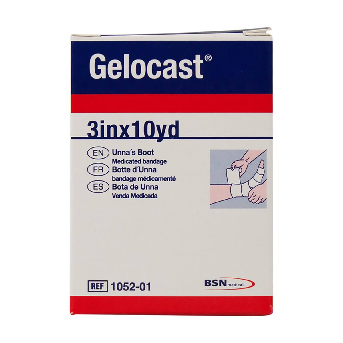 BSN Medical - Unna Boot Gelocast® Zinc Oxide / Calamine 3 Inch X 10 Yard [1/EA]