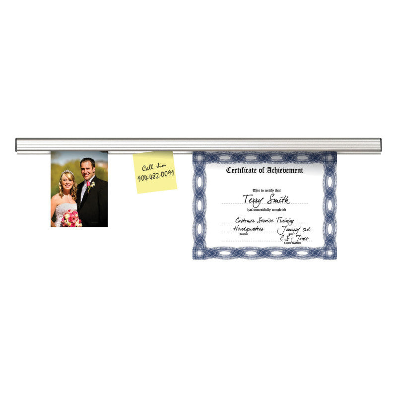 GRIP-A-STRIP - Display Rail, 4 Feet, Satin, Regular Size